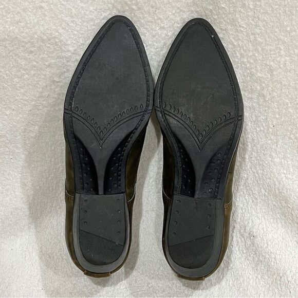 Premier Low Top Cowboy Boot in Olive Brown Size 7.5 - Picture 10 of 13